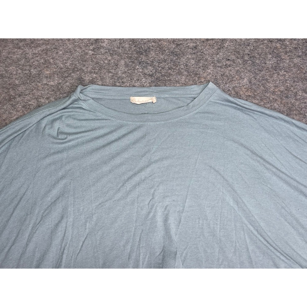 Altar'd State Dolman Top Flowy‎ Comfy Casual Blue Green Oversized Size S